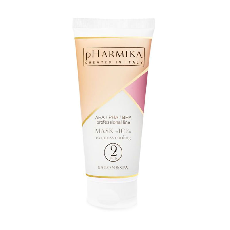 Маска для обличчя pHarmika Mask Ice Лід, крок 2, з АНА/BHA/PHA кислотами, 200 мл